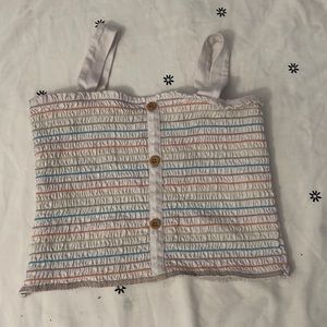 Rainbow Striped Tank Top